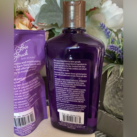 🆕💜 SPA LUXURY “LOVE STRUCK” BODY CARE COLLECTION. BRAND NEW! - Picture 5 of 8